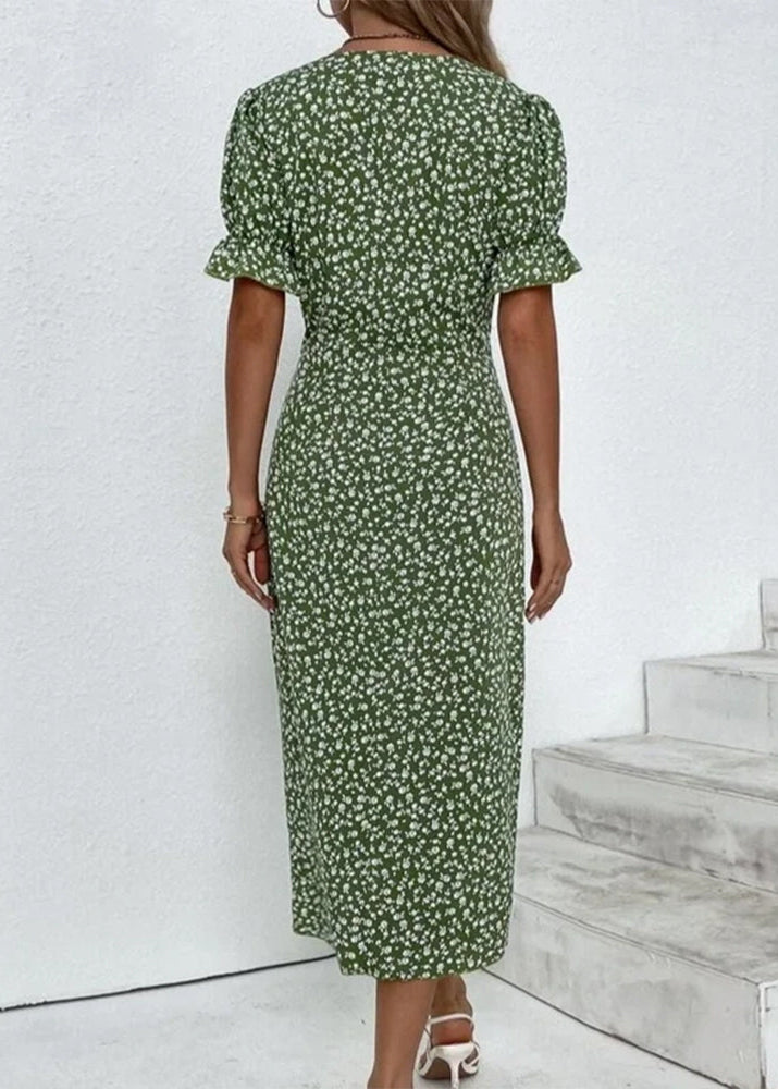 Aysel Robe Florale Élégante et Confortable