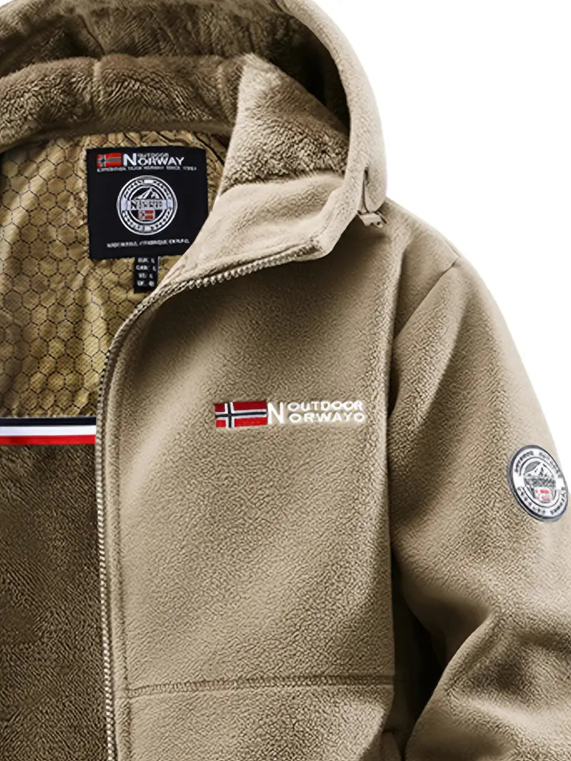 Oliver - Veste d’Hiver en Polaire Thermique pour Homme