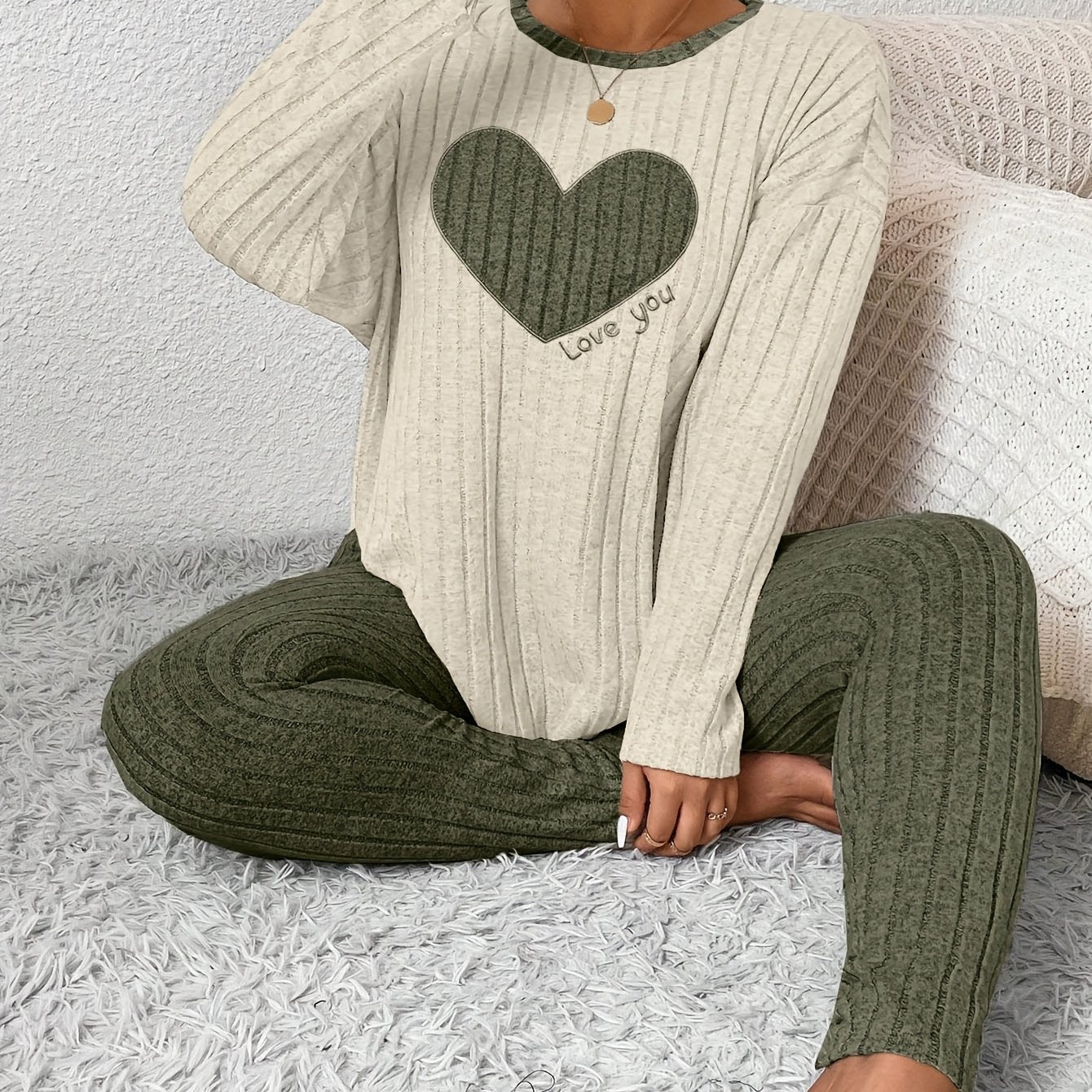 Javelle - Comfort Relax Heart Loungewear Set