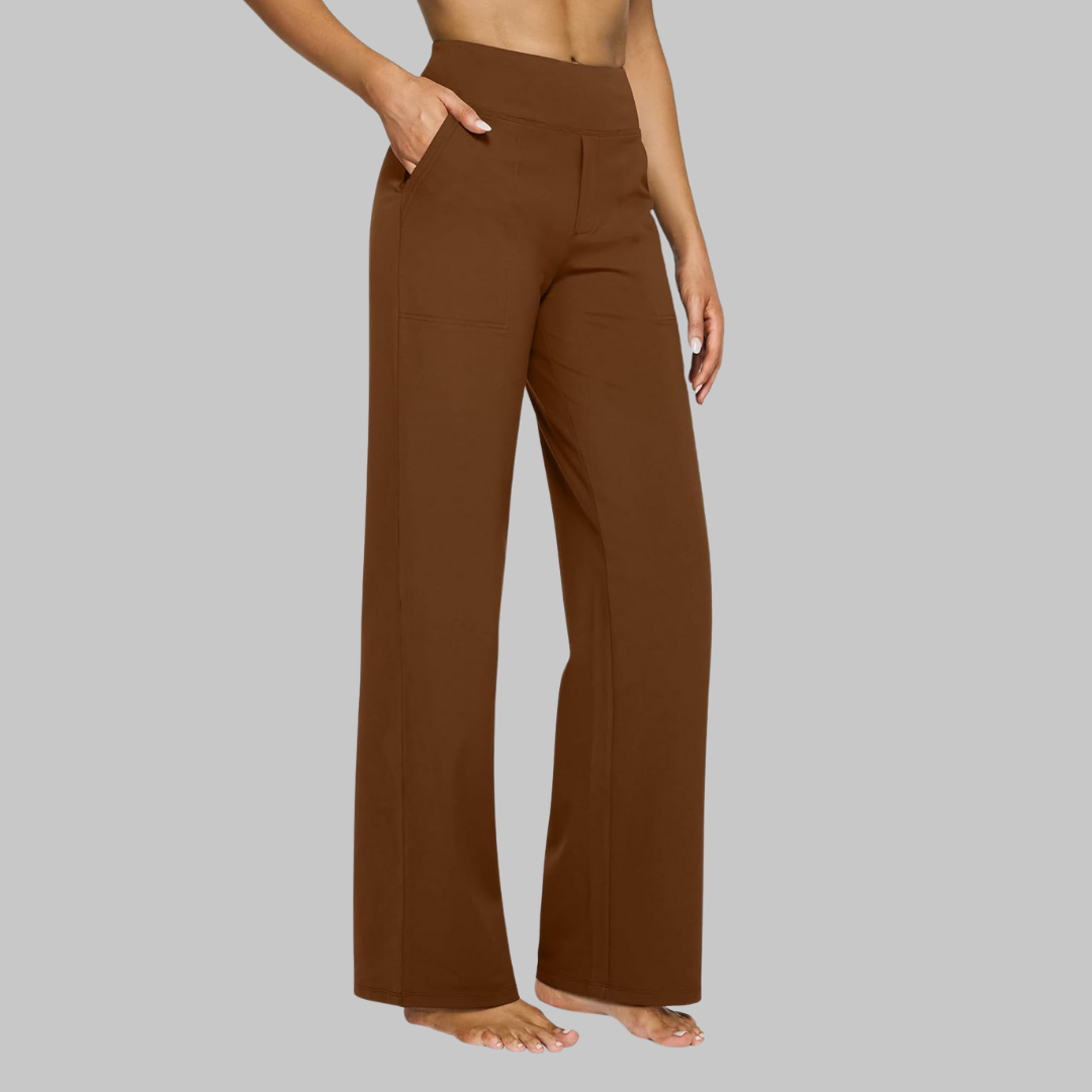 Averisse - Pantalon Stretch Doux Et Confortable Pour Femme (Un acheté = un offert)