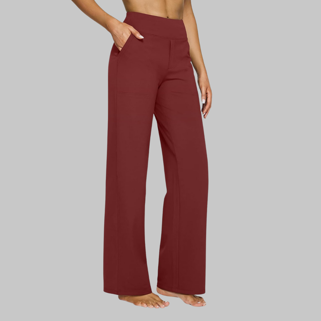 Averisse - Pantalon Stretch Doux Et Confortable Pour Femme (Un acheté = un offert)