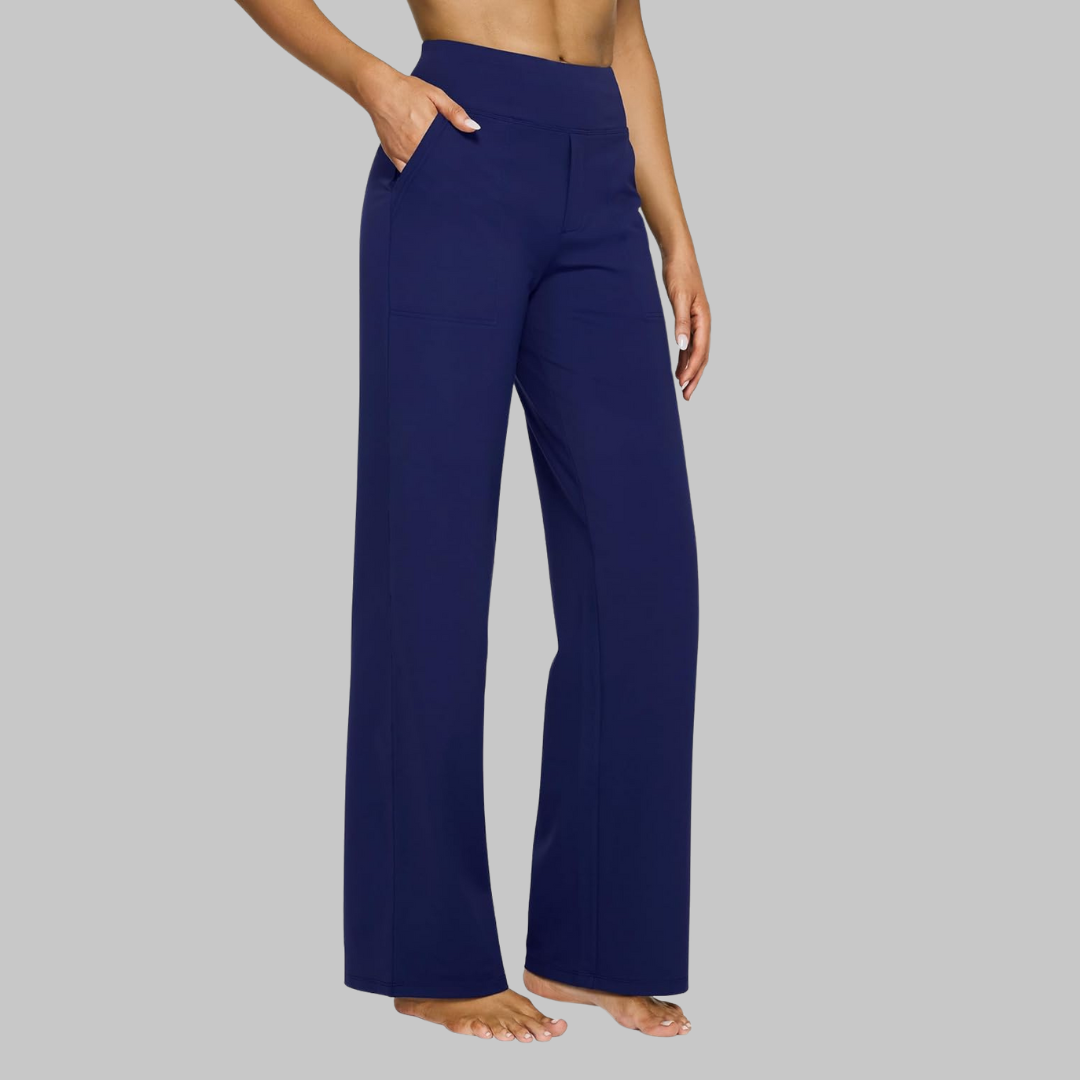 Averisse - Pantalon Stretch Doux Et Confortable Pour Femme (Un acheté = un offert)