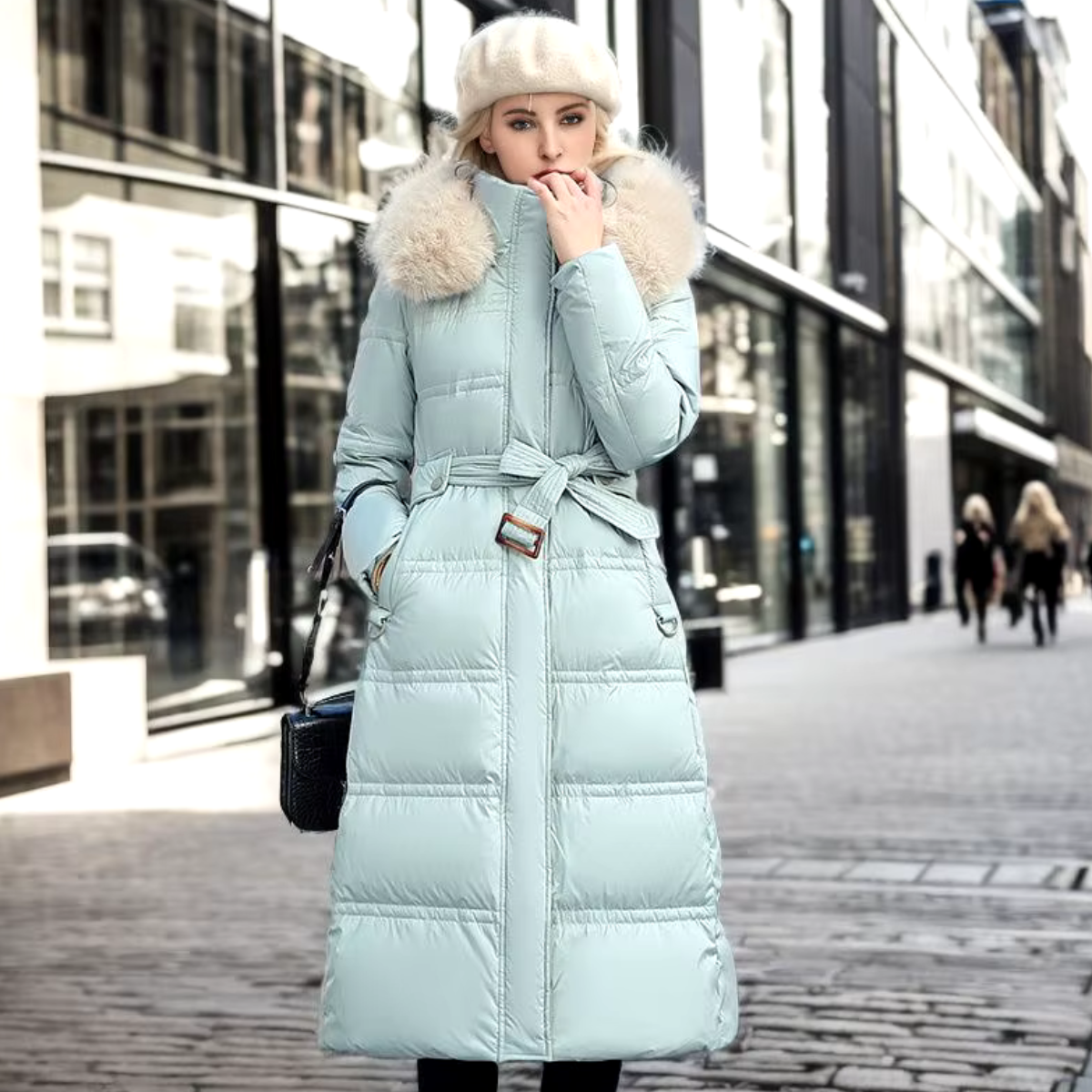 Jorène - Long Down Jacket Elegance and Warmth