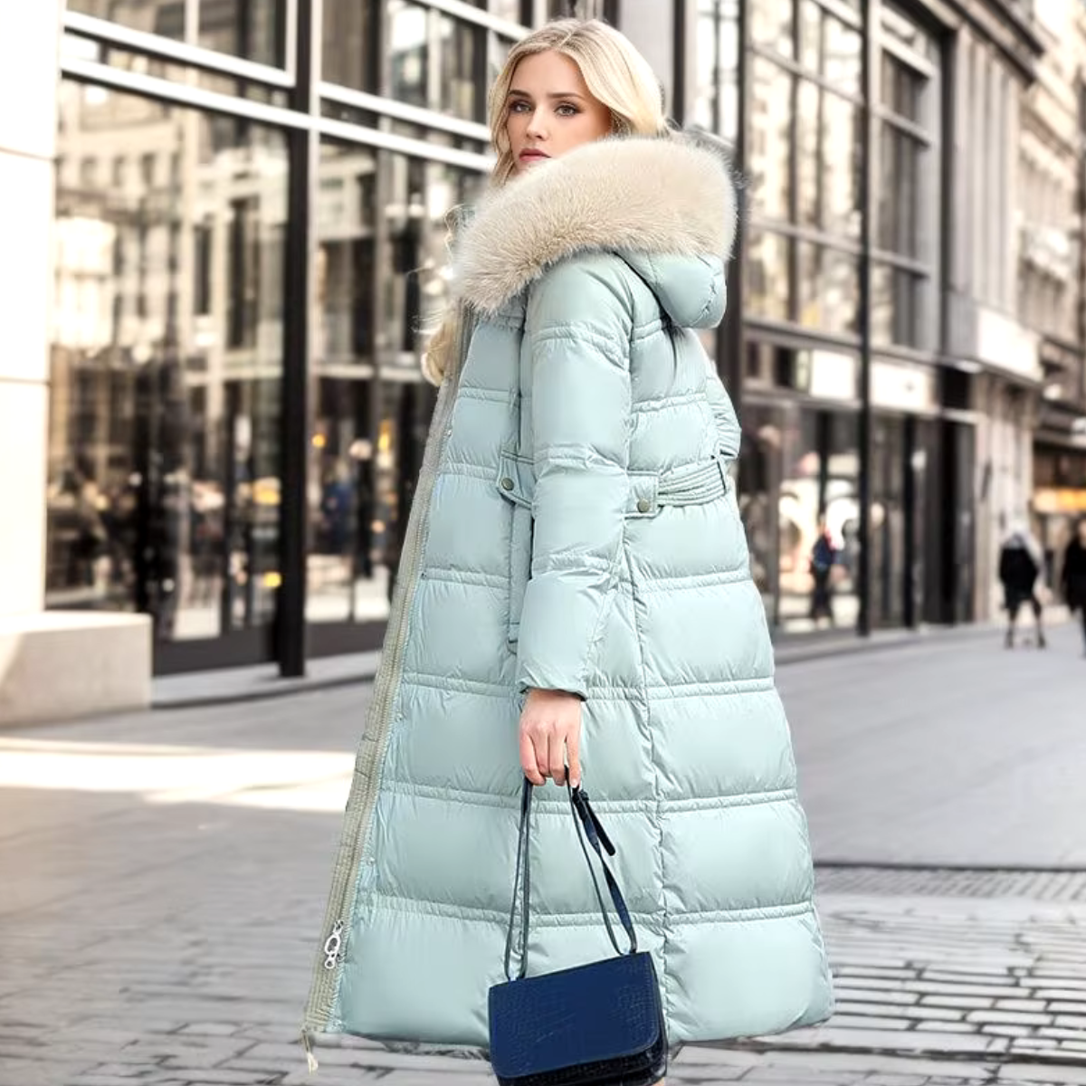 Jorène - Long Down Jacket Elegance and Warmth