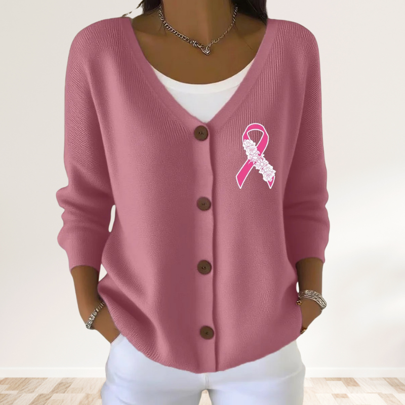 Eliavelle - Pull Hiver Doux avec Col en V Élégant