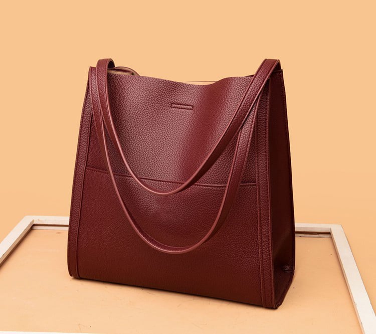 Corinne - Sac à épaule en cuir élégant et spacieux