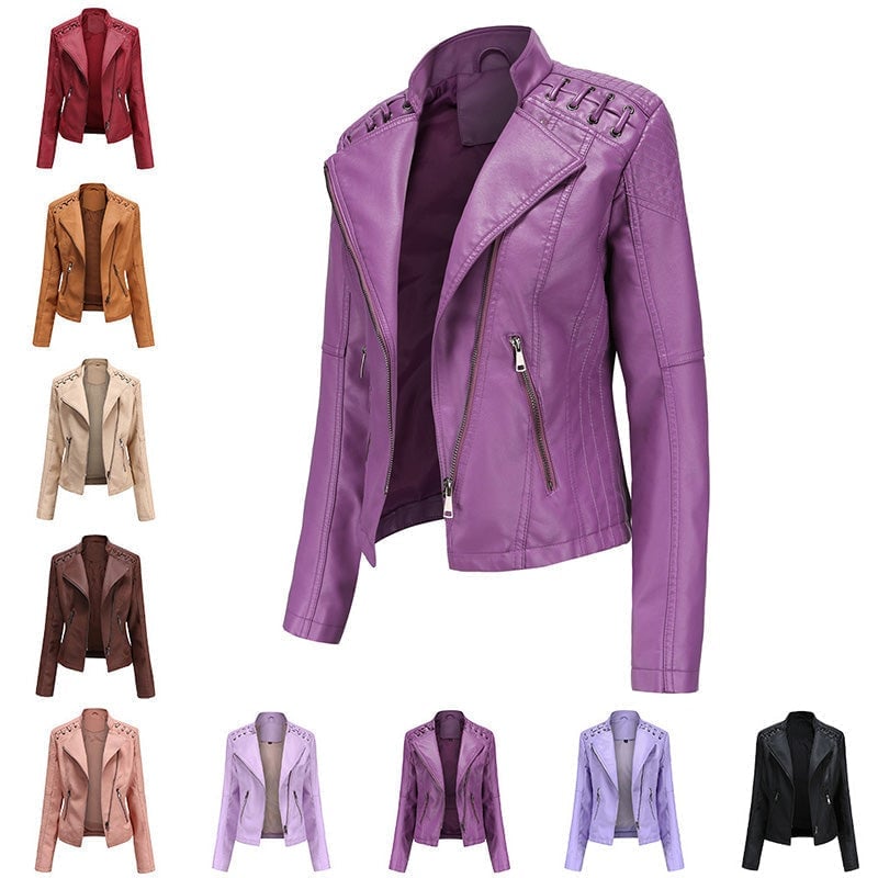 Cleo - Veste en agneau lavé