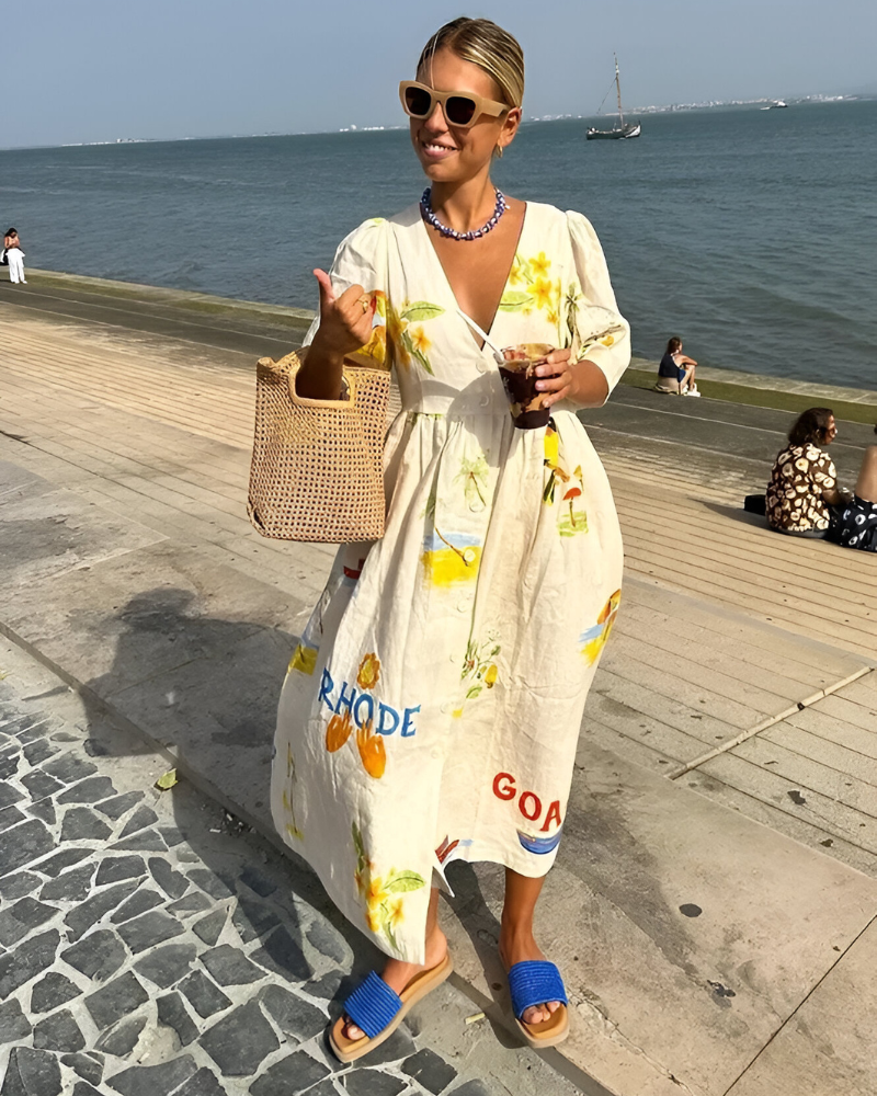 Sybilla - Printed Midi Dress