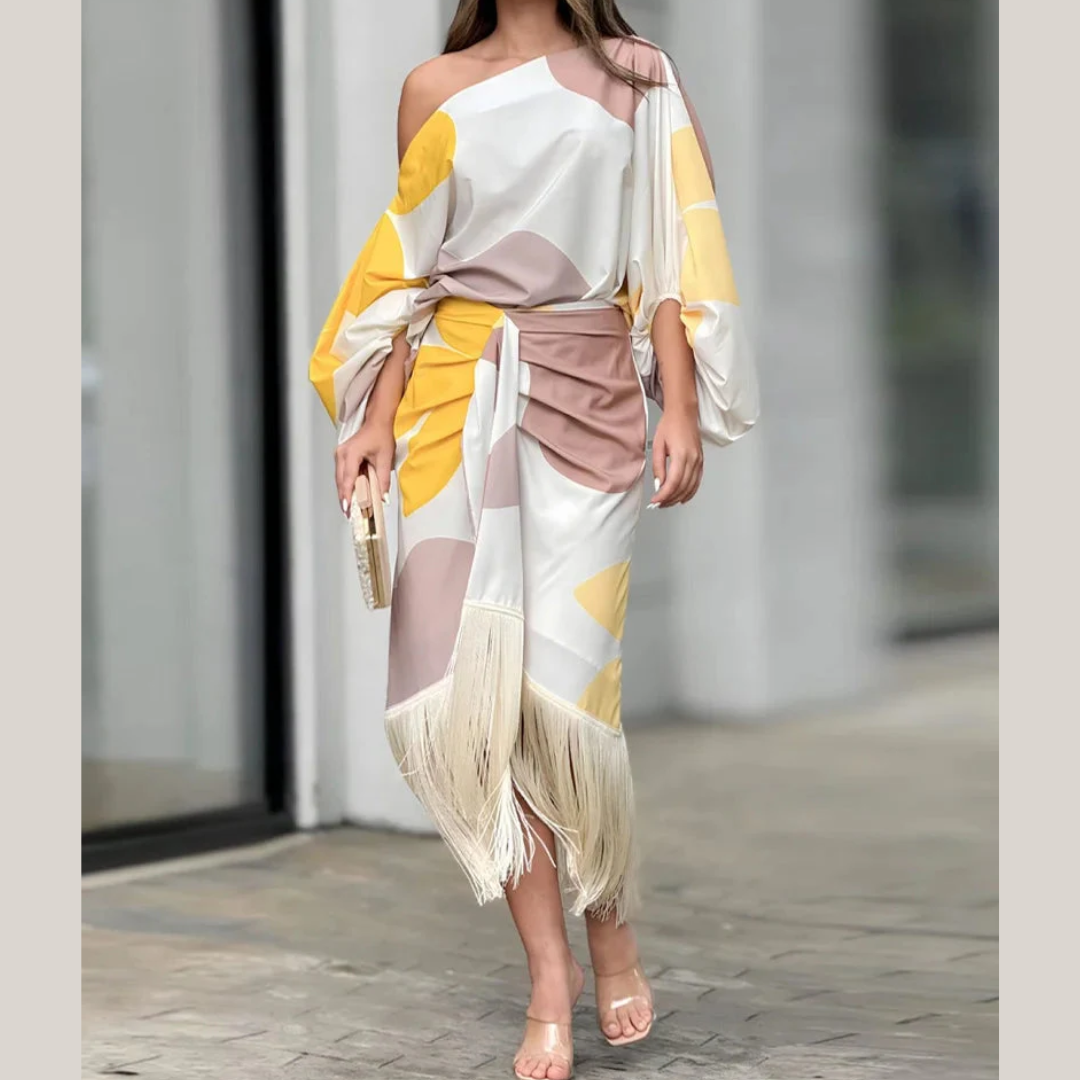 Zina - Ensemble Élégant à Deux Pièces