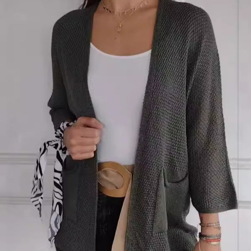 Noor™ - Manteau Tricoté Ouvert