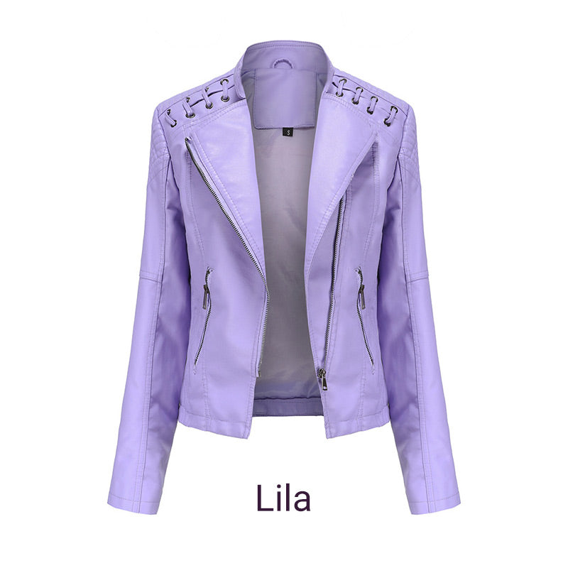 Cleo - Veste en agneau lavé