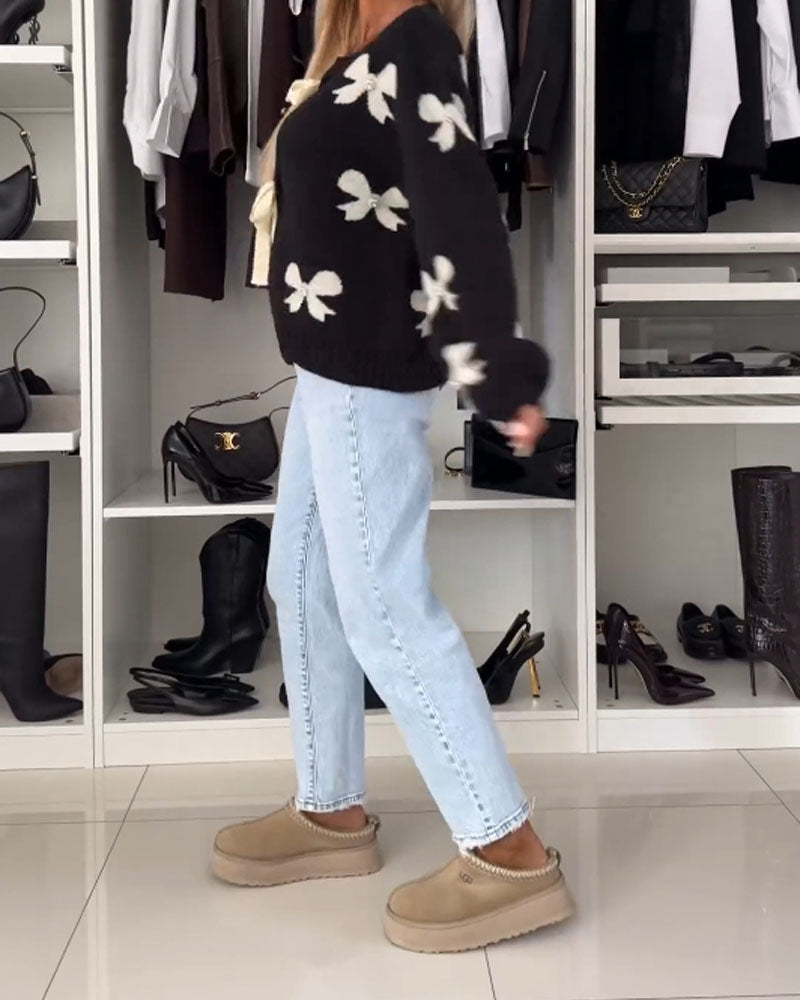 Florentine - Elegant Knot Cardigan