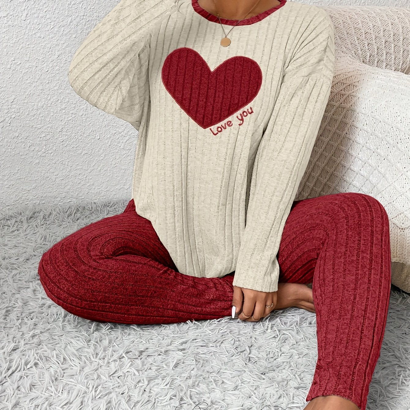 Javelle - Comfort Relax Heart Loungewear Set
