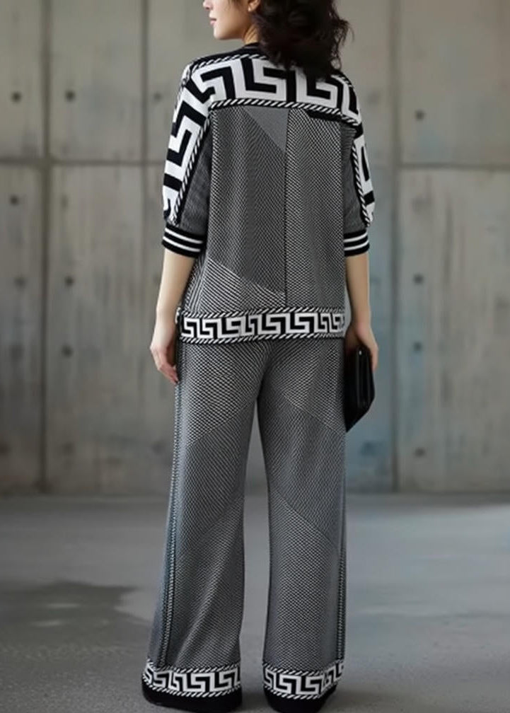 Thaliravonne - Retro Chic Two-Piece Set