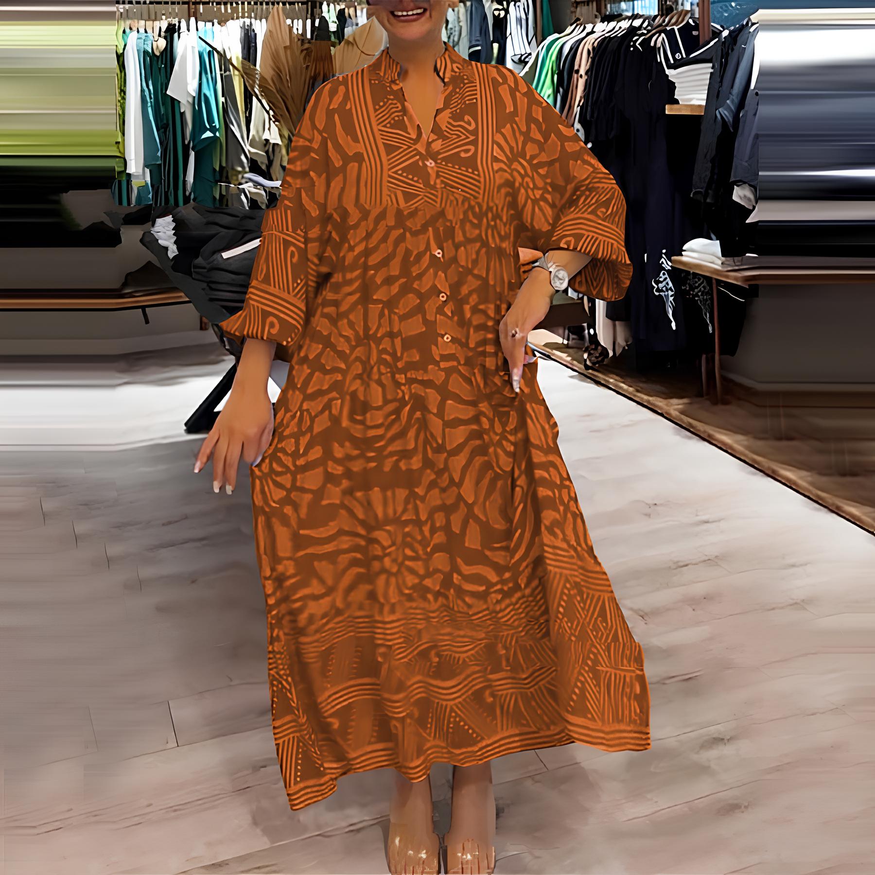 Inga - Robe Maxi Colorée et Aérée