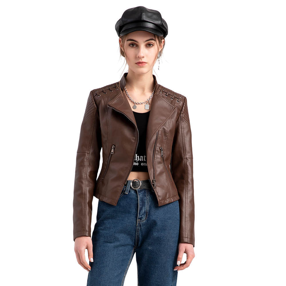 Cleo - Veste en agneau lavé