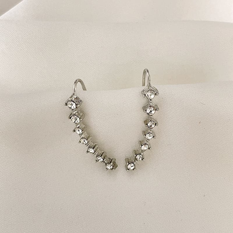 Océane - Boucles d'oreilles sept étoiles scintillantes