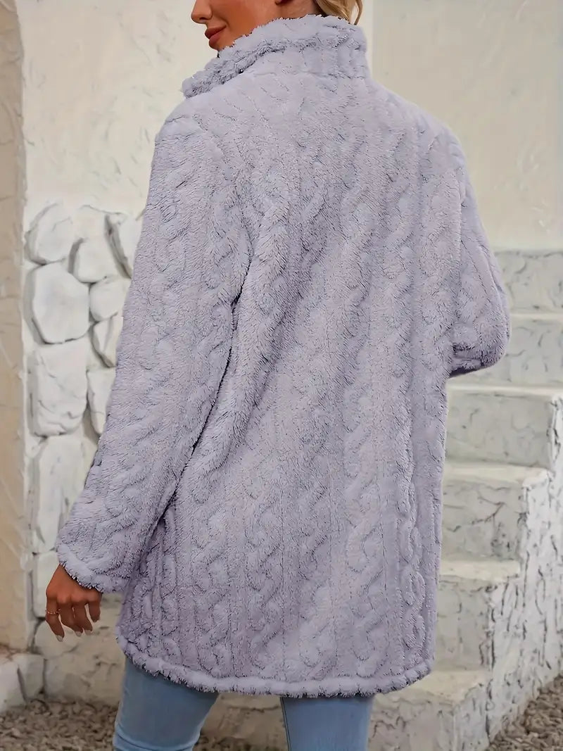 Léa - Women's faux fur coat