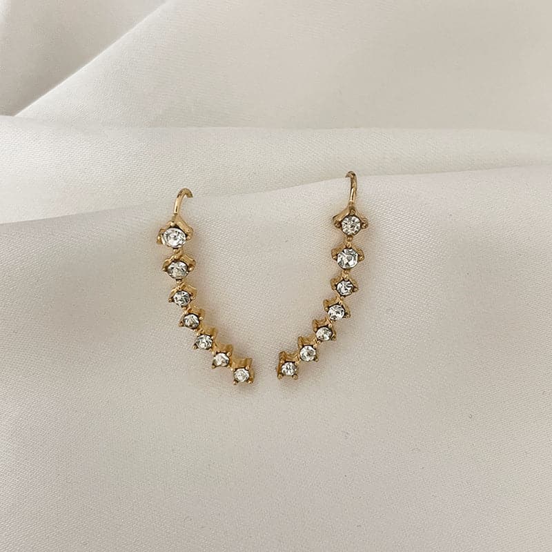 Océane - Boucles d'oreilles sept étoiles scintillantes