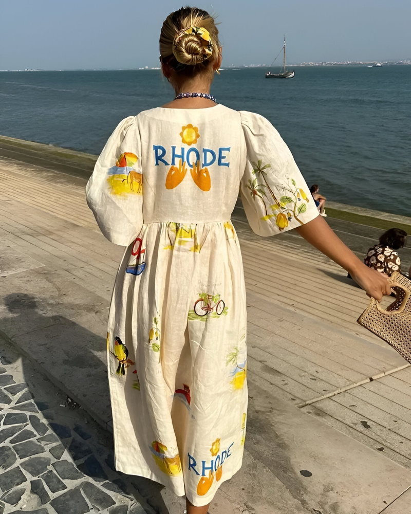 Sybilla - Printed Midi Dress