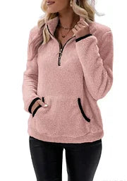 Bénédicte - Pull Sherpa Doux et Confortable