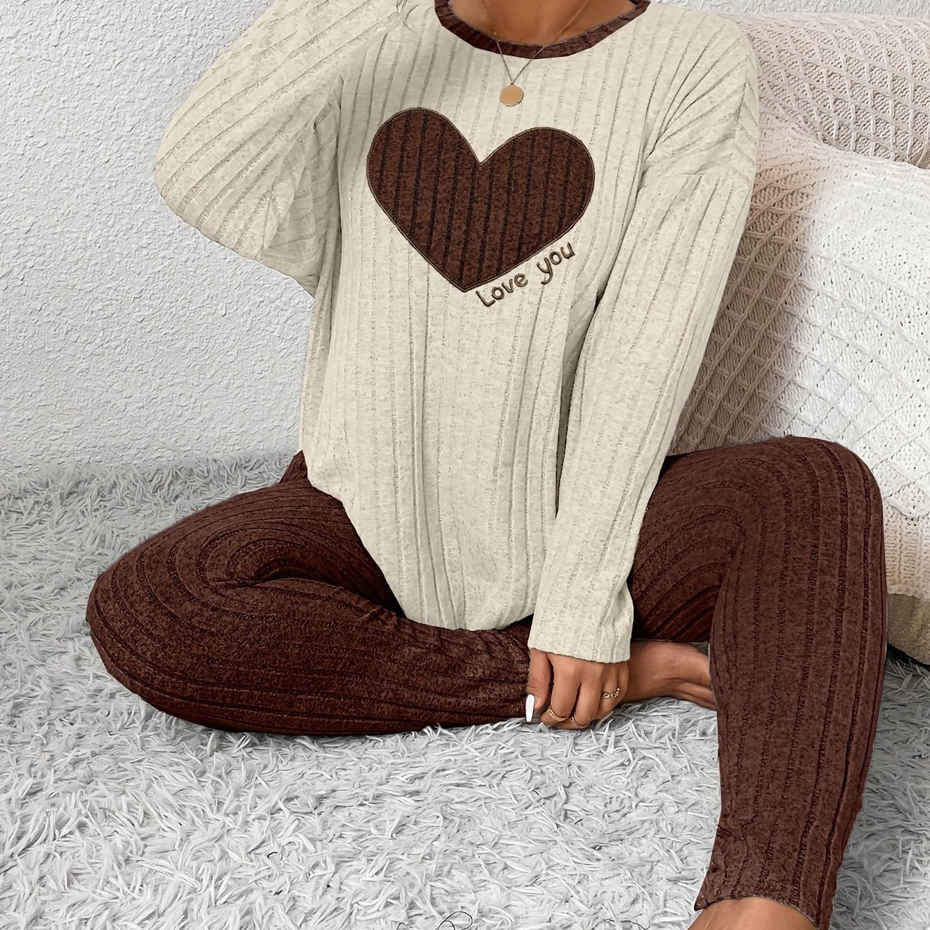 Javelle - Comfort Relax Heart Loungewear Set