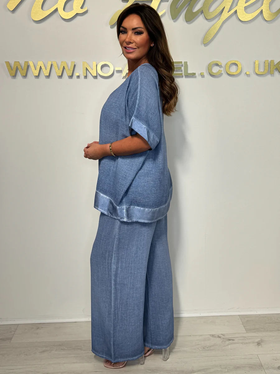 Haliora - Ensemble féminin décontracté et tendance avec décolleté en V