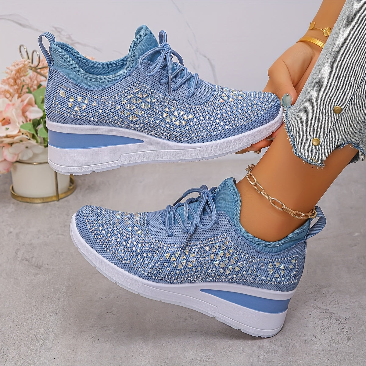 Lunelia - Breathable Casual Orthopedic Leather Sneakers