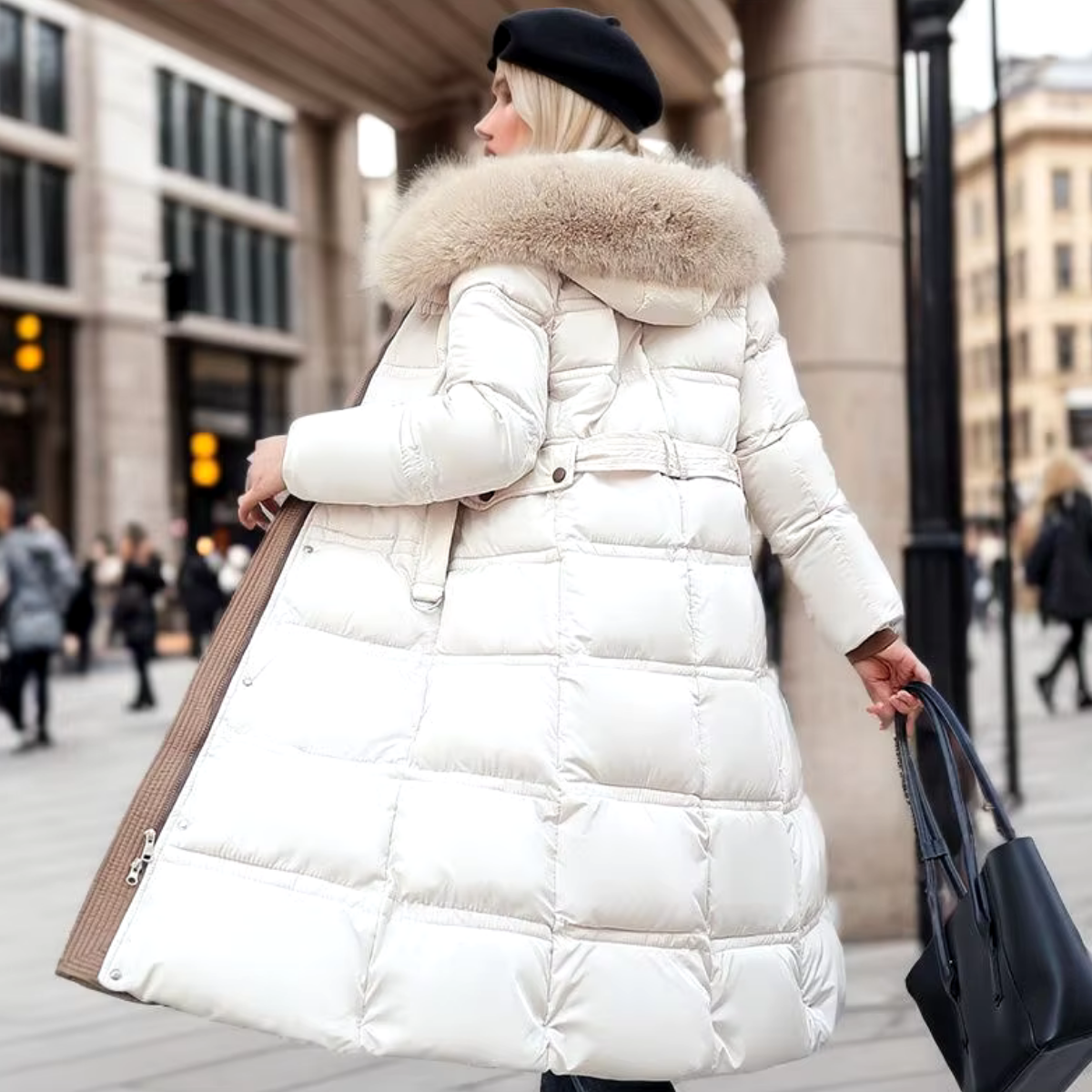 Jorène - Long Down Jacket Elegance and Warmth