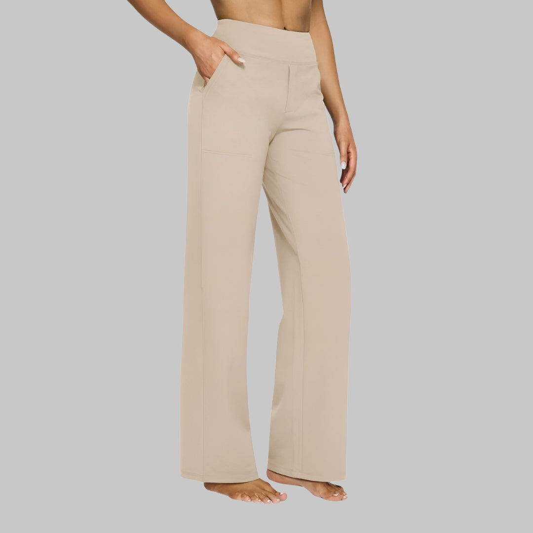 Averisse - Pantalon Stretch Doux Et Confortable Pour Femme (Un acheté = un offert)