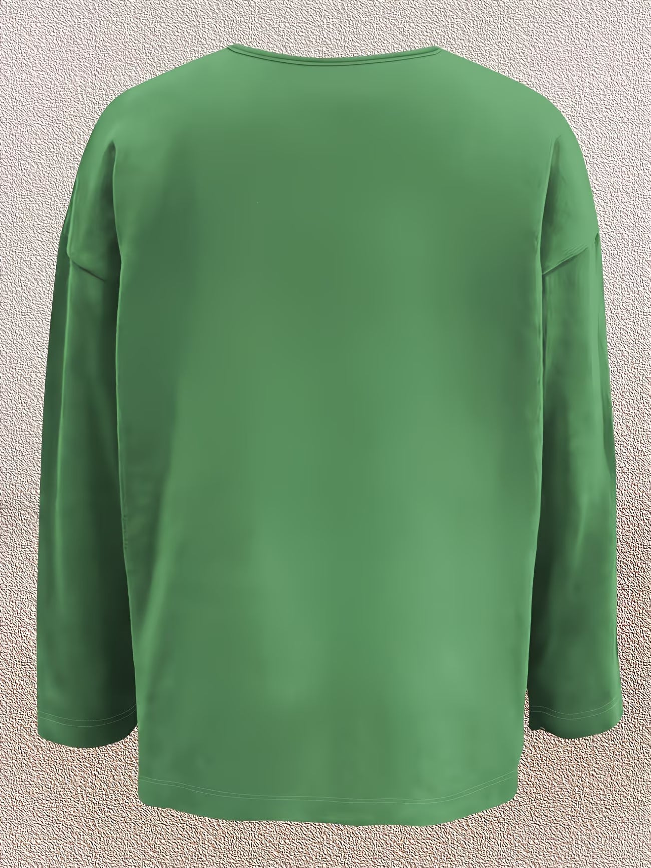 Olivira - Loose-fitting top with a nature-inspired floral pattern