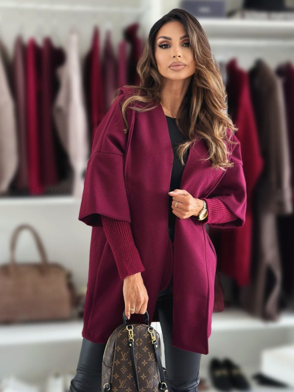 Quelirra - Veste Élégante à Capuche pour l’Automne et l’Hiver