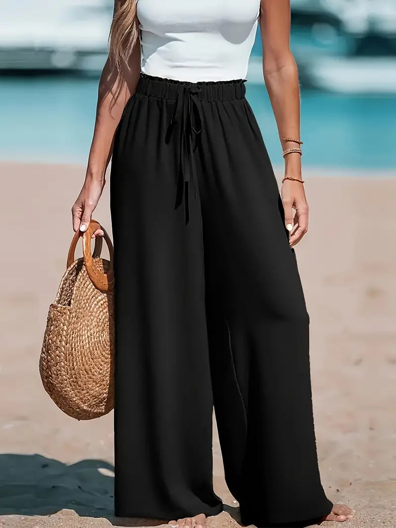 Thea™ - Plain Oversized Trousers