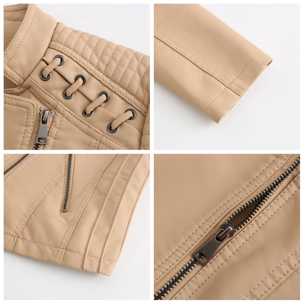 Cleo - Veste en agneau lavé