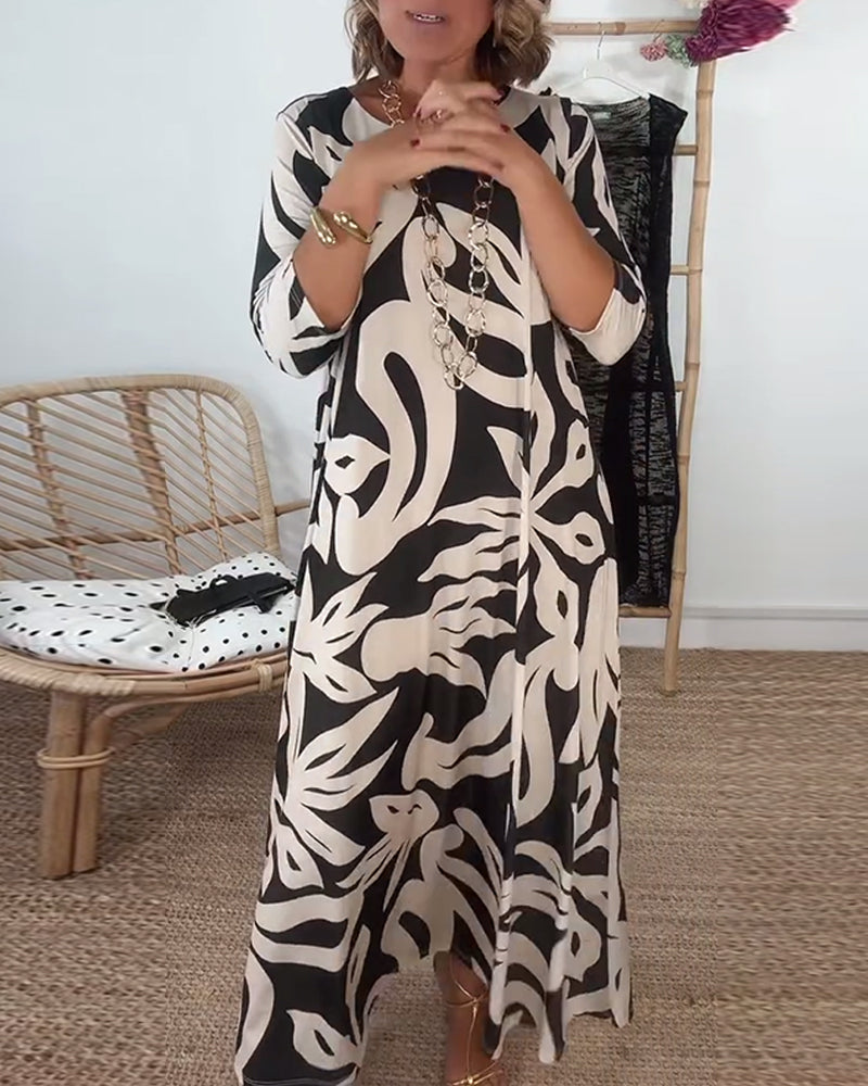 Fiona - Elegant Long Dress