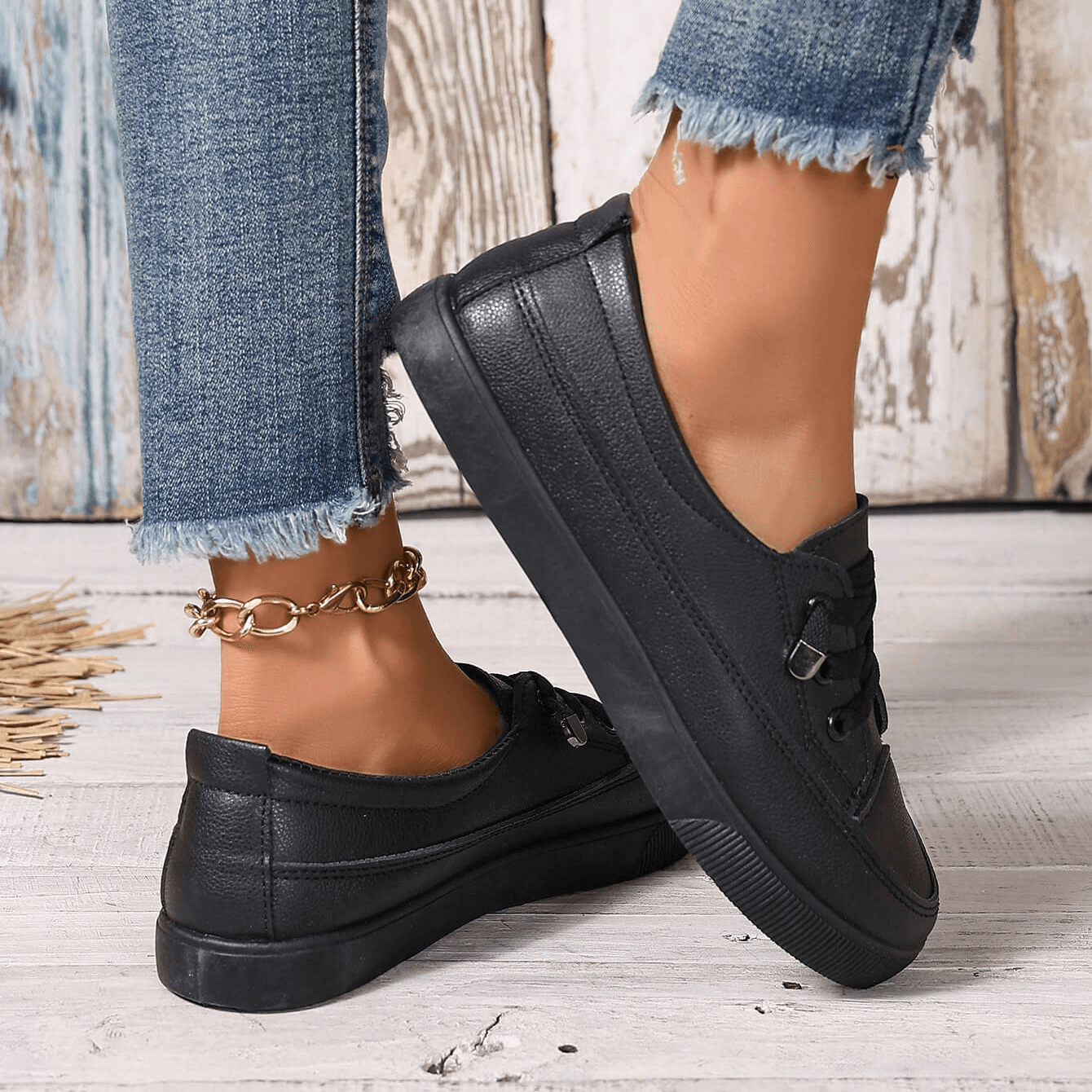Kassiane - Chaussures Plates Orthopédiques Femme