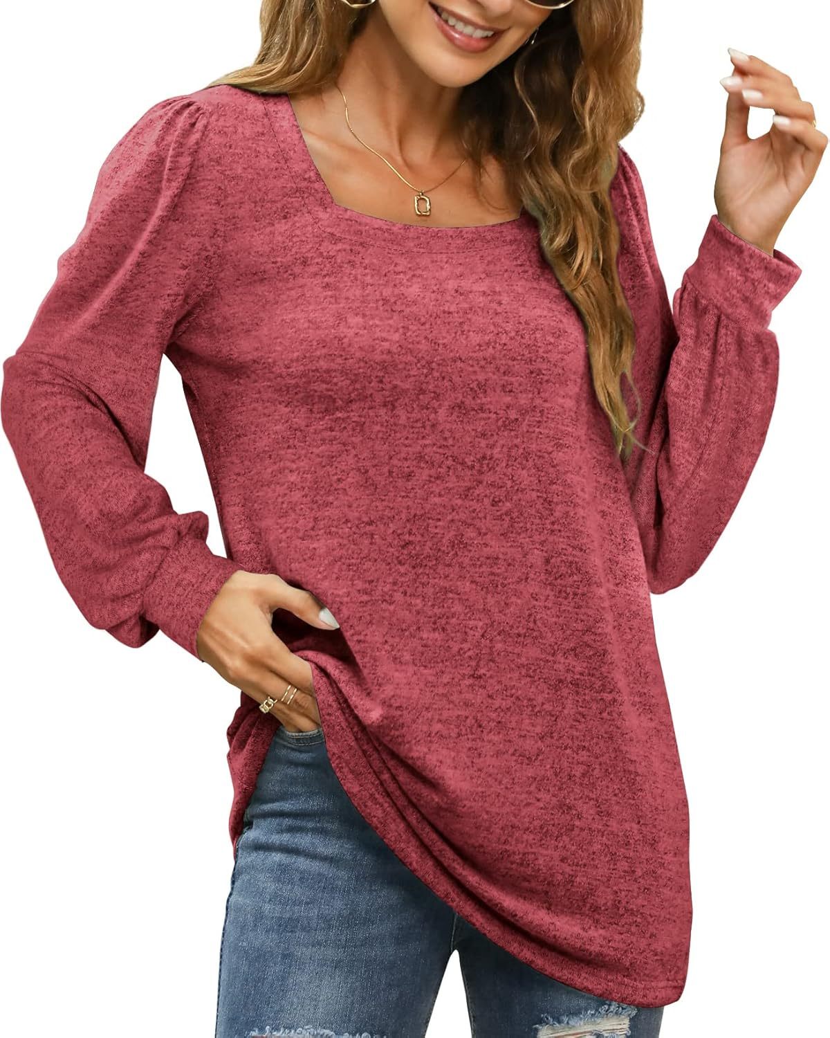 Maëlys - Women's Casual Long Sleeve Top