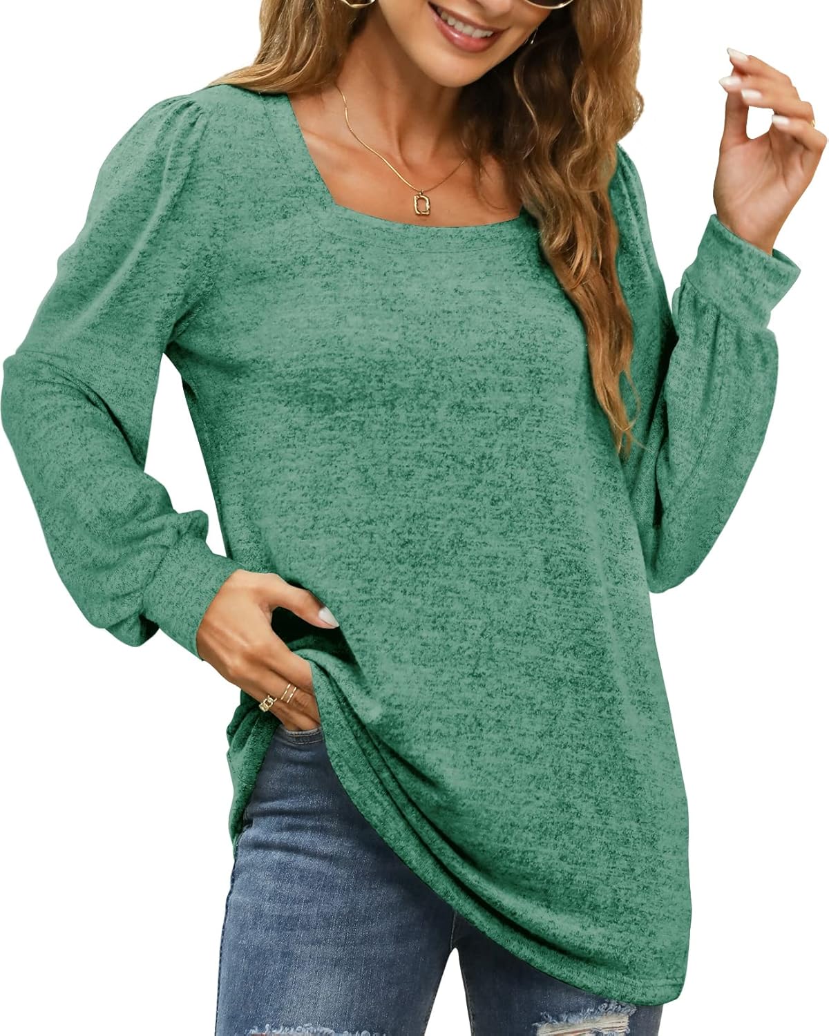 Maëlys - Women's Casual Long Sleeve Top