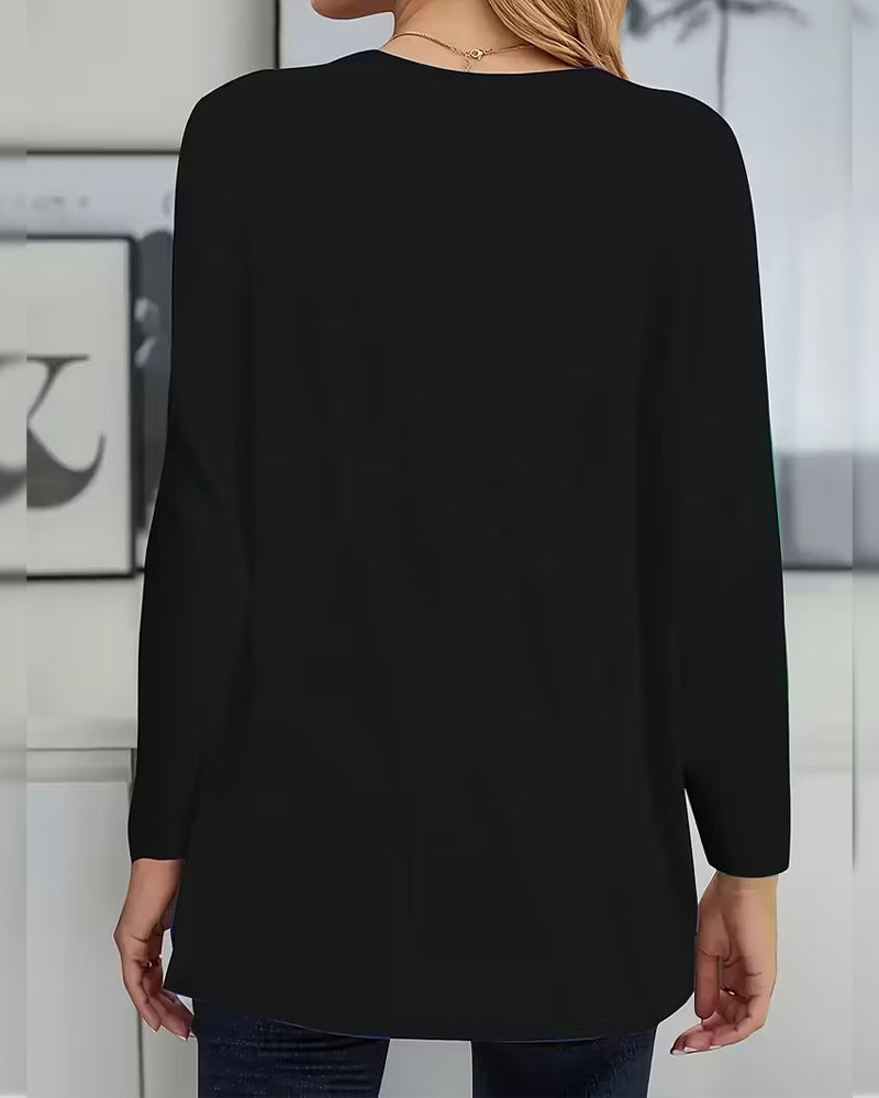 Pavelyssa - Top Design Poche Amour Paillettes Fines