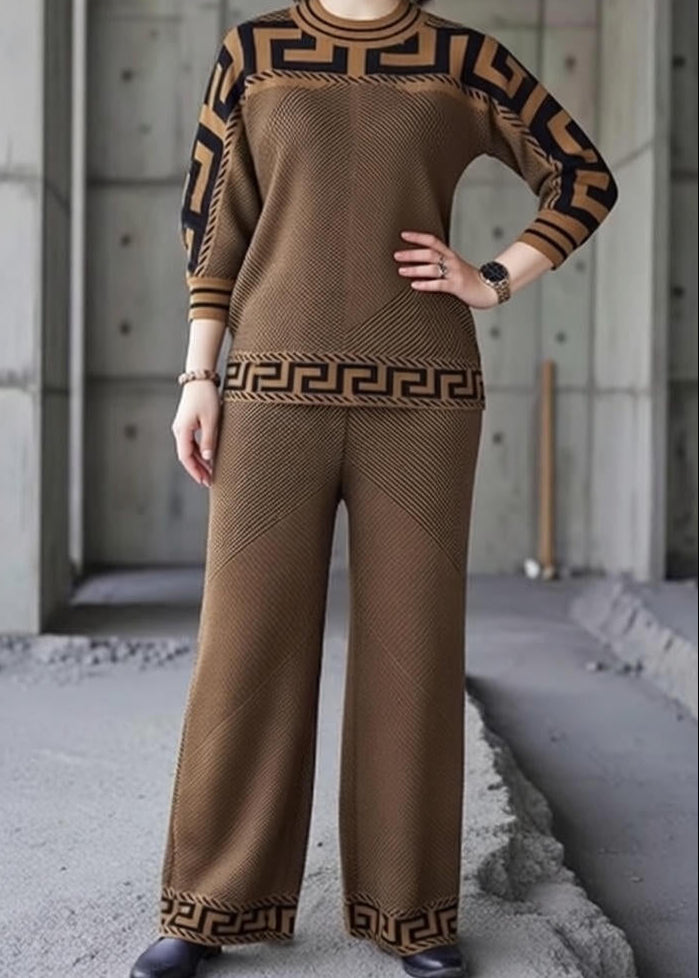 Thaliravonne - Retro Chic Two-Piece Set