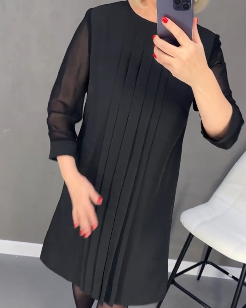 Édith - Robe magnifique pour femmes en tissu léger