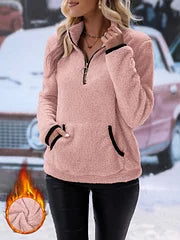 Bénédicte - Pull Sherpa Doux et Confortable
