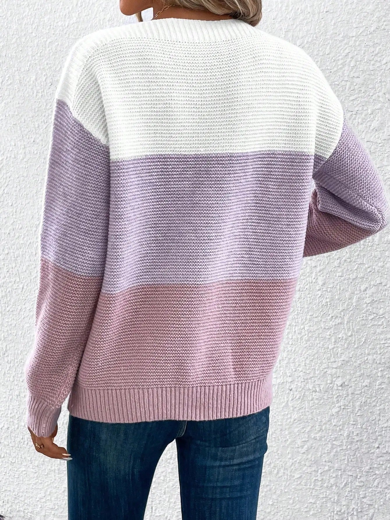 Maryse - Elegant and Comfortable Ombre Knitted Sweater