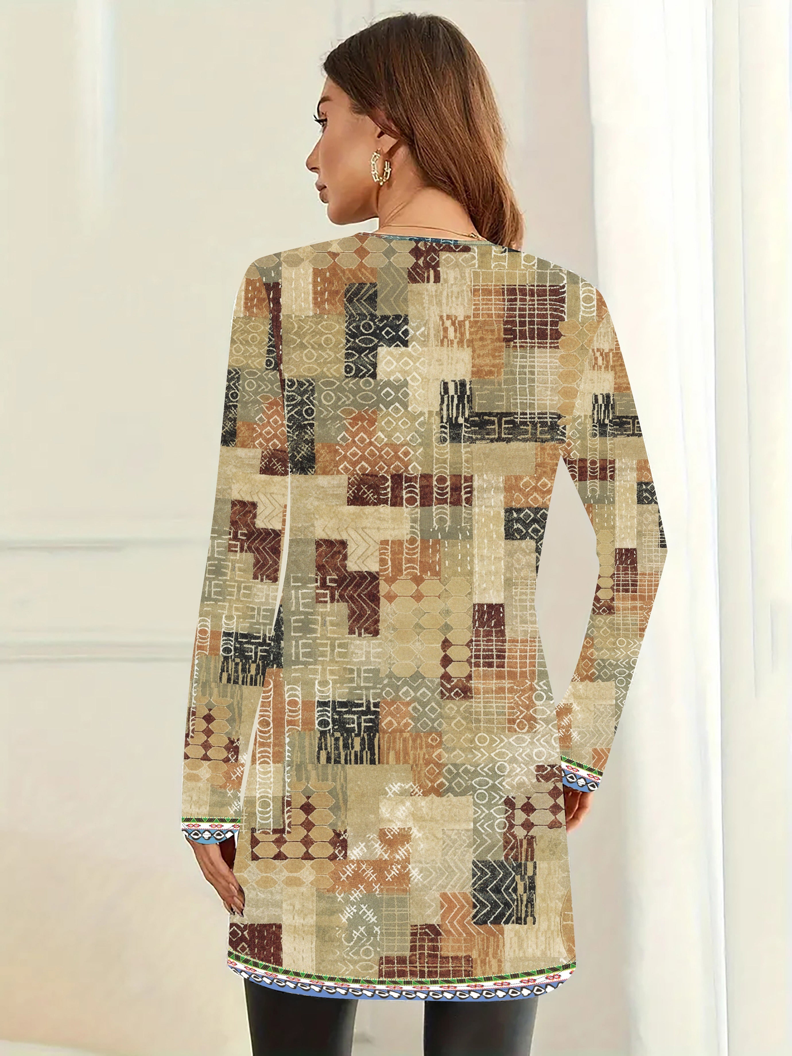 Sidonie - Cardigan Long Léger et Stylé