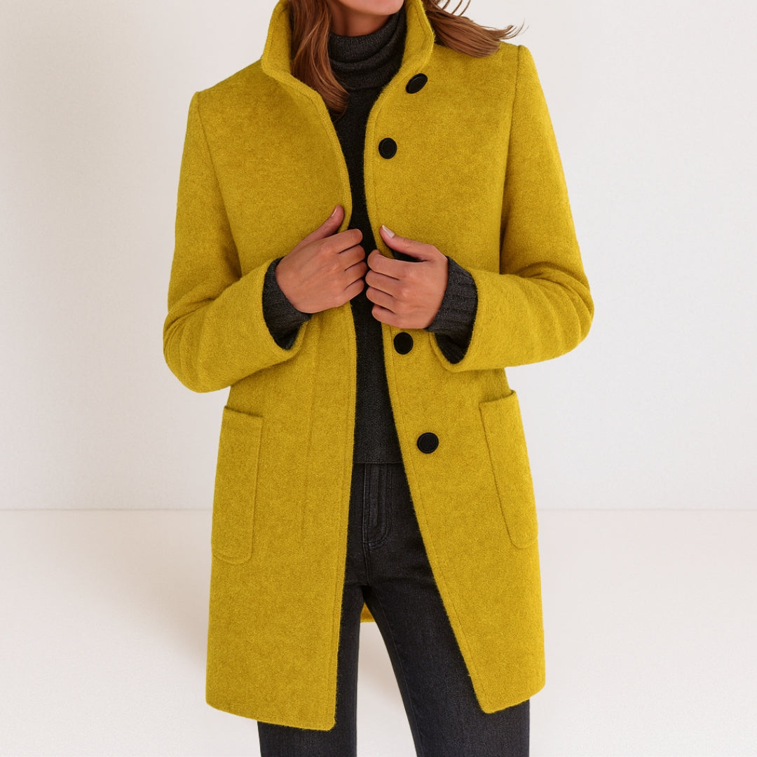 Kaloria - Women's Jacket with Stand-Up Collar