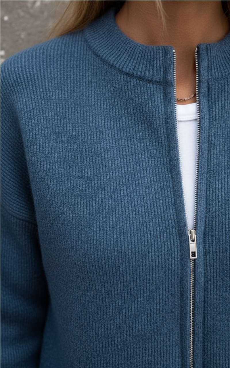 Faylora - Gilet Décontracté En Tricot Léger Pour L’Automne