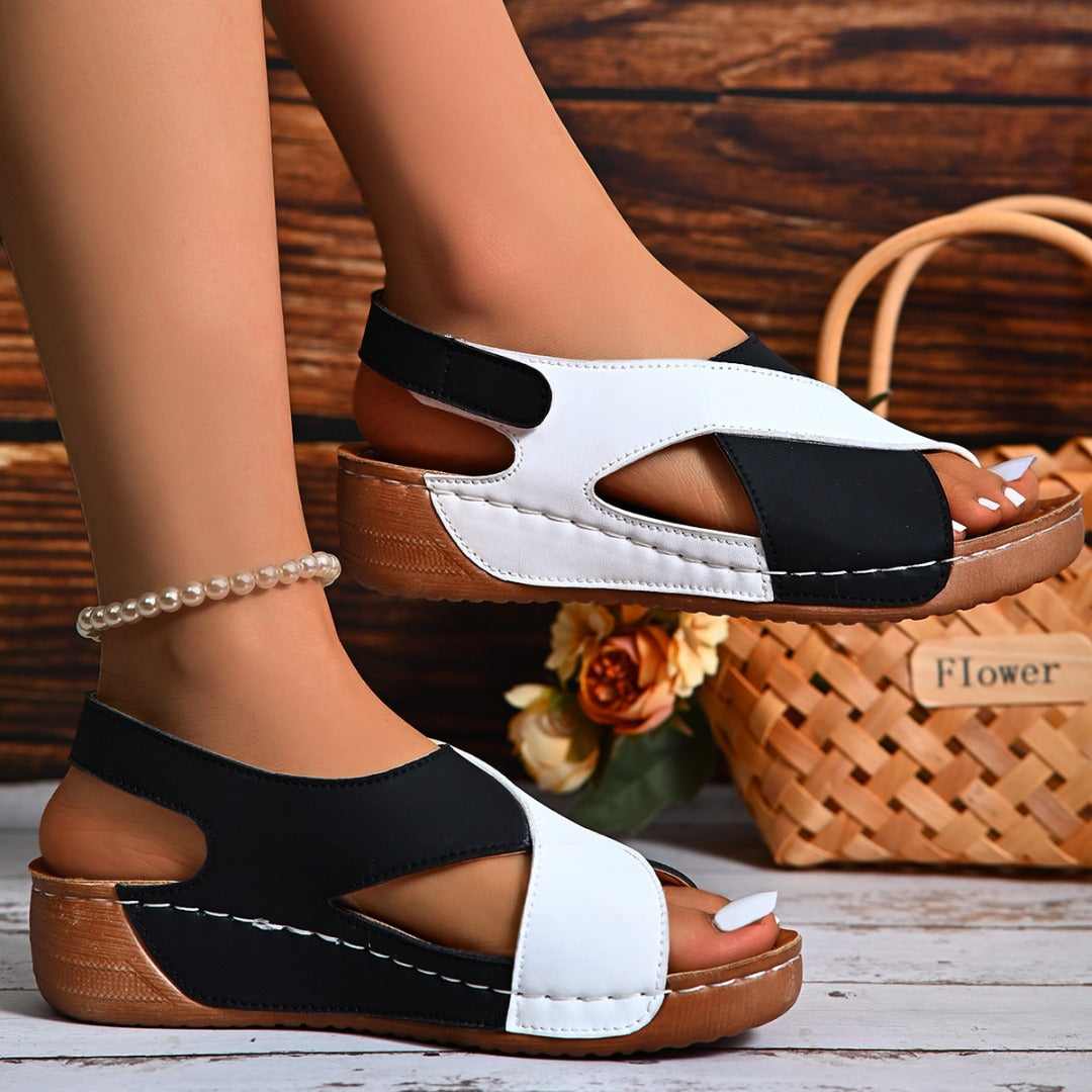 Morgane - Orthopedic Inclined Sandals - Targeted Support and Everyday Elegance