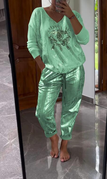 Selinarivra - Fashionable Two-Piece Set