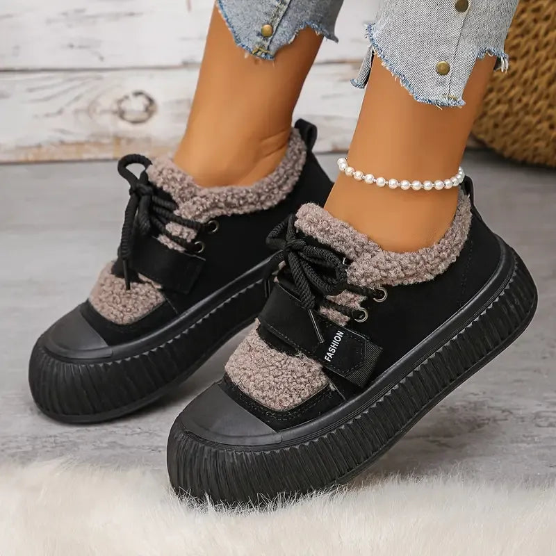 Nirelia - Baskets Chaudes Confort Hiver pour Femmes