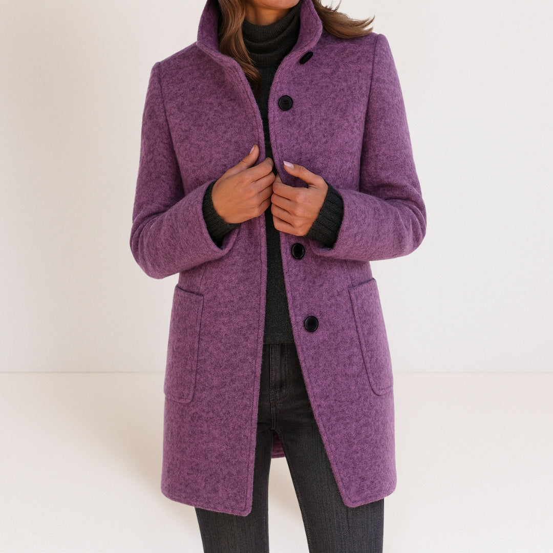 Kaloria - Women's Jacket with Stand-Up Collar